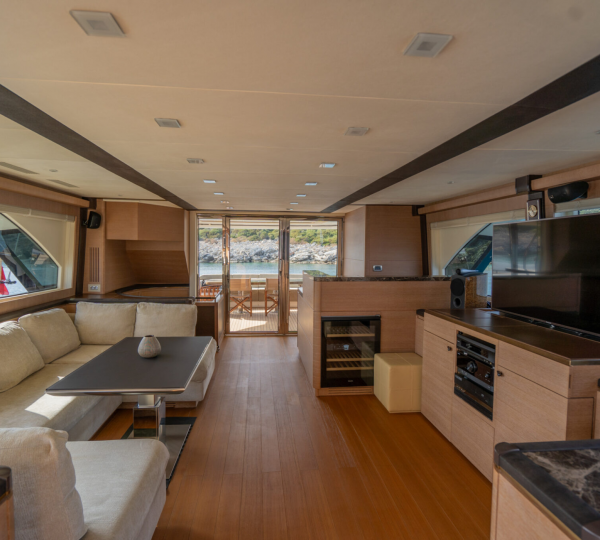Interior Relaxation Area With Entertainment