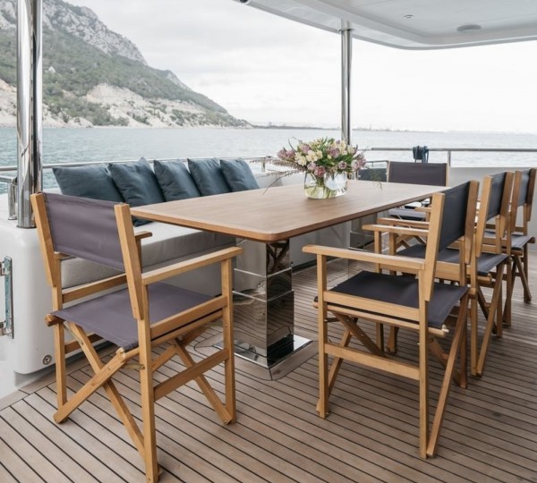 Exterior Relaxation Area With Dining