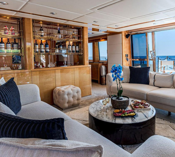 Interior Relaxation Area With Sea Views