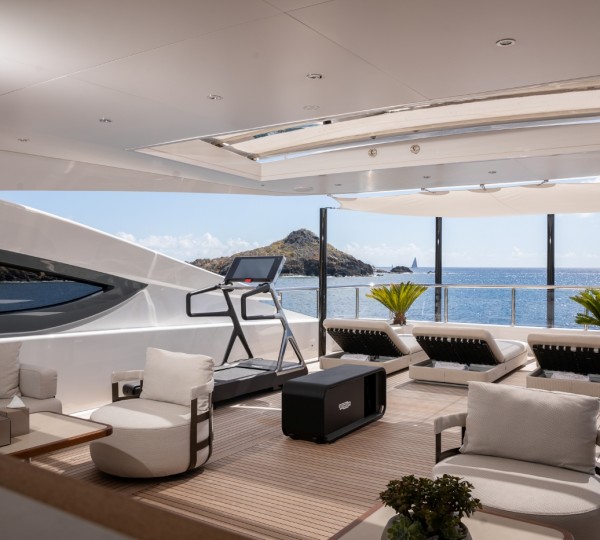 Exterior Relaxation Area With Gym