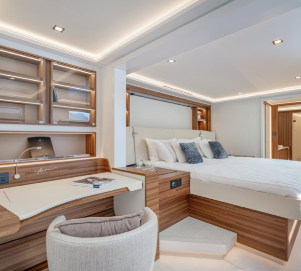 Master Stateroom Reading Table