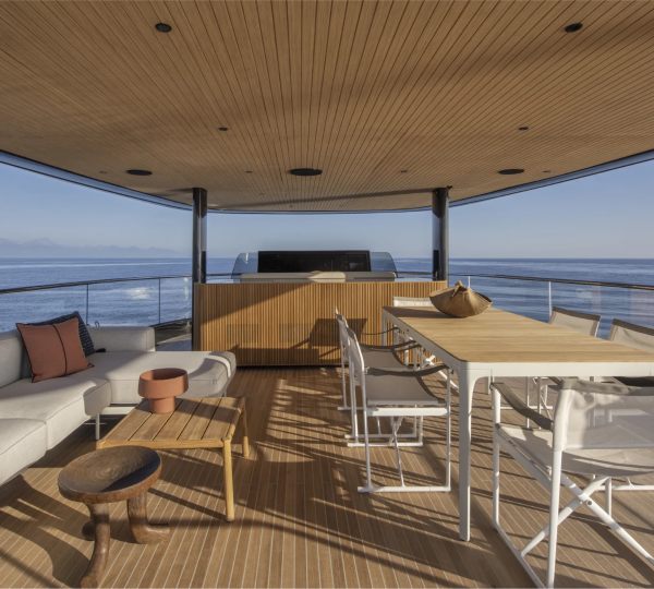 Opendeck Dining Area With Sea Views