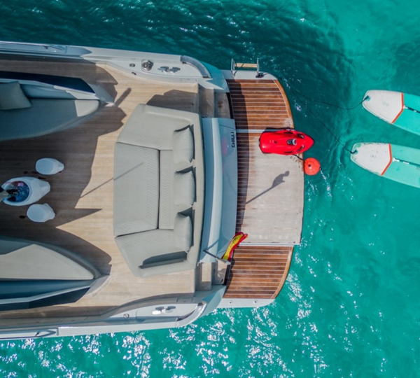 Foredeck Relaxation Area With Sea Views