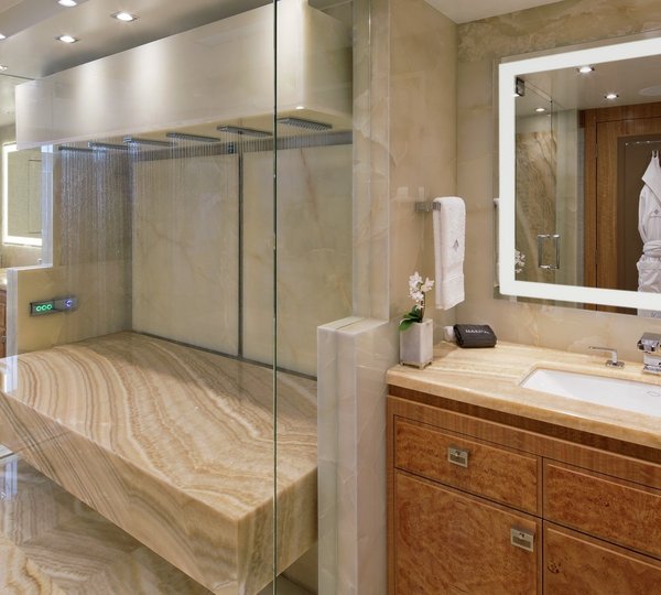 Vichy Shower In The Master Bathroom