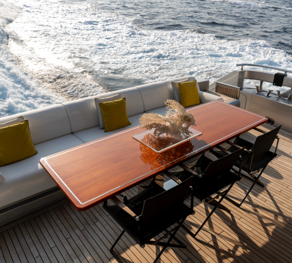 Sundeck Dining With Relaxation Area