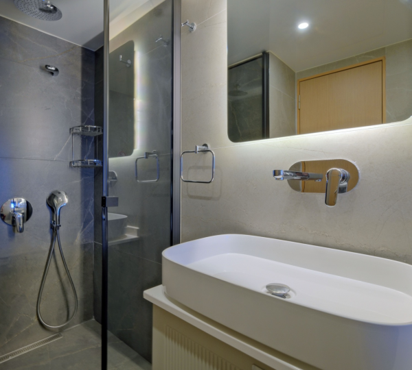 Washroom With Bath Area