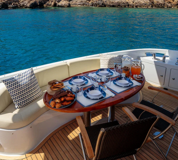 Exterior Dining With Sea Views