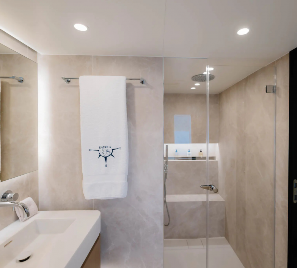 Washroom With Bath Area
