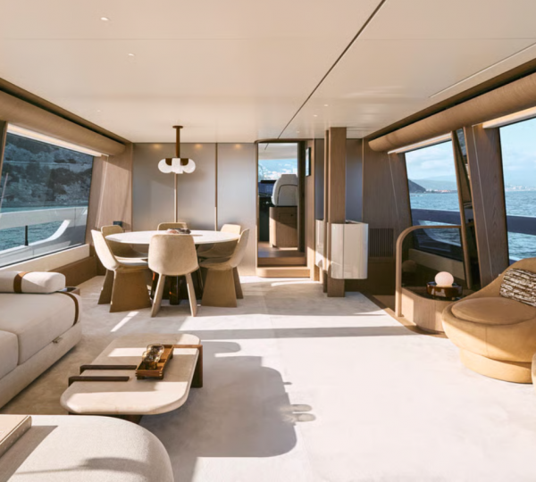 Interior Relaxation Area With Sea Views