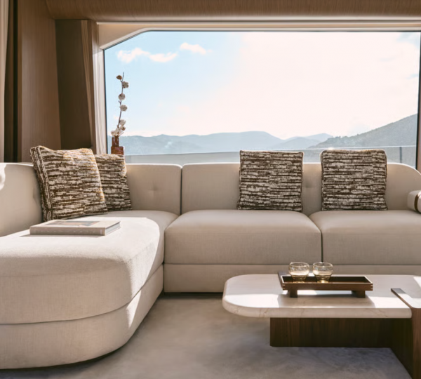 Interior Relaxation Area With Sea Views