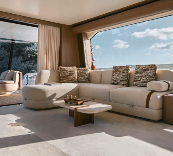 Interior Relaxation Area With Sea Views