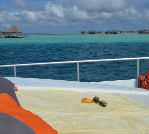 Sunning On The Foredeck