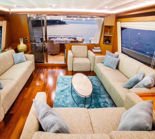 Main Salon Looking Aft