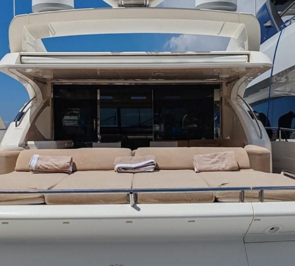Foredeck Relaxation Area With Sea Views