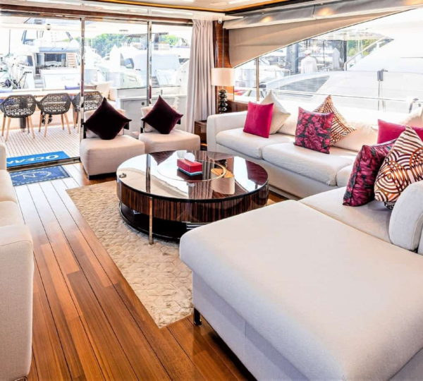 Interior Relaxation Area With Sea Views