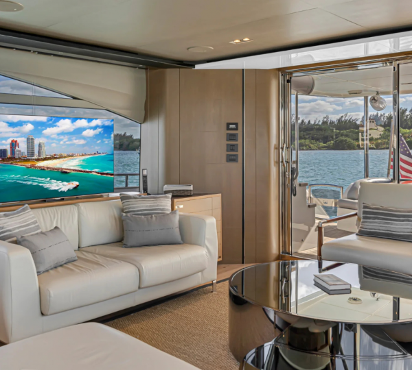 Interior Relaxation Area With Entertainment