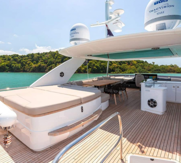 Sundeck Relaxation Area With Sea Views