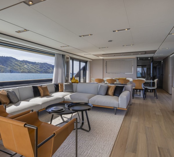 Main salon view forward