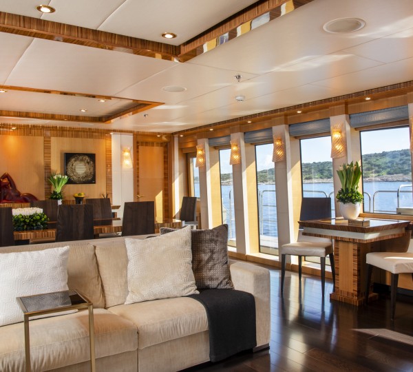 Dining Area In The Saloon