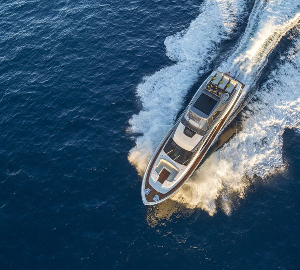 Sanlorenzo Yacht HOW YA DOOZ'N - Aerial Shot