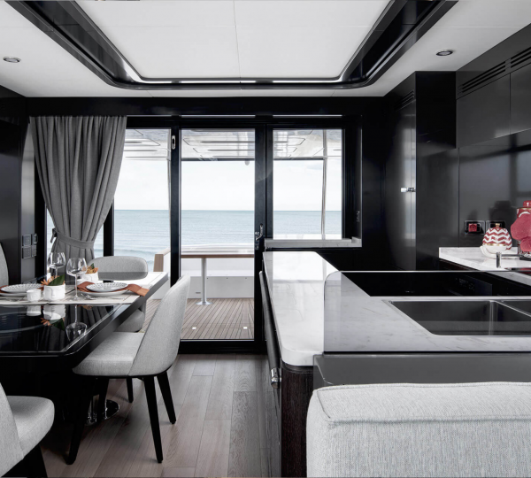 Interior Dining With Kitchen