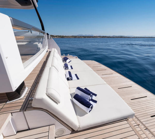 Foredeck Relaxation Area With Sea Views