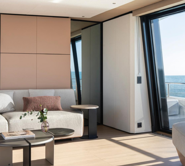 Interior Relaxation Area With Sea Views