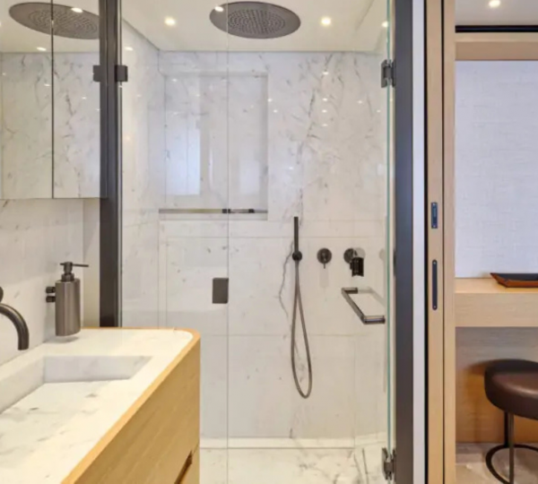 Washroom With Bath Area