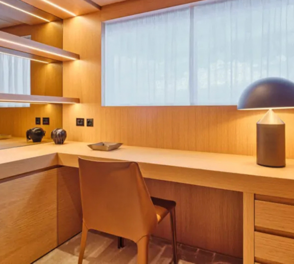 Master Stateroom Reading Table