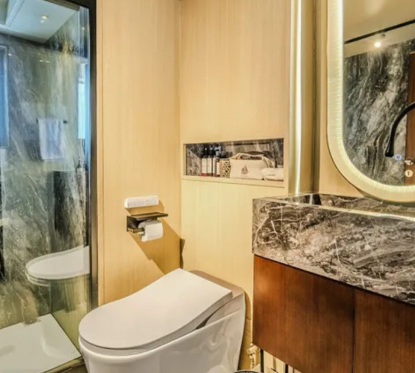 Washroom With Bath Area