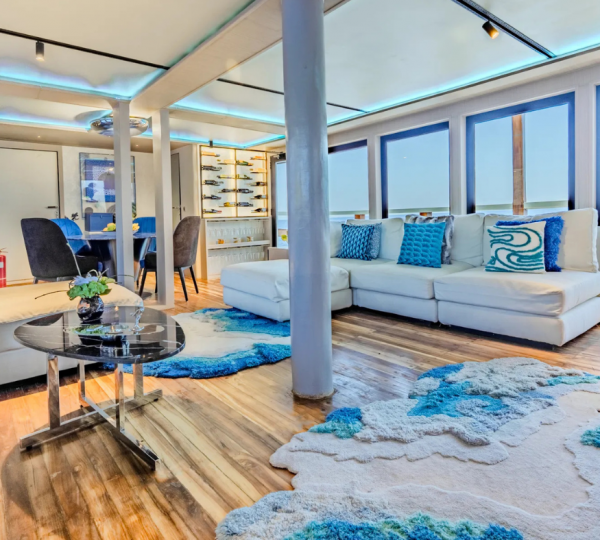 Interior Relaxation Area With Sea Views