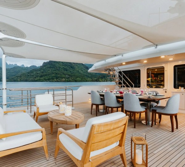 Exterior Relaxation Area With Dining