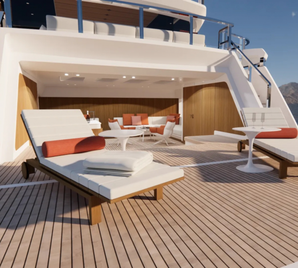 Foredeck Relaxation Area With Sea Views