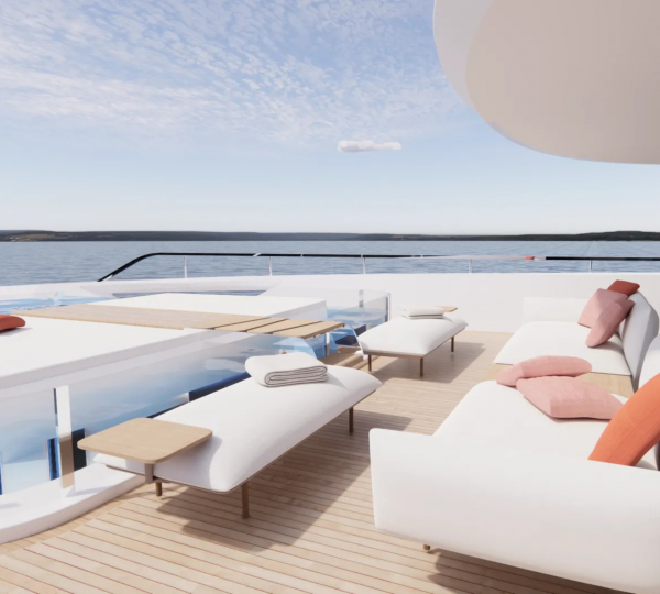Sundeck Relaxation Area With Sea Views
