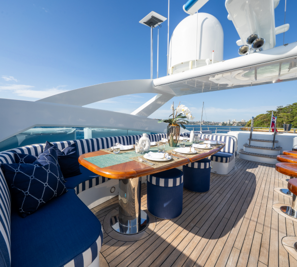 Sundeck Dining Area