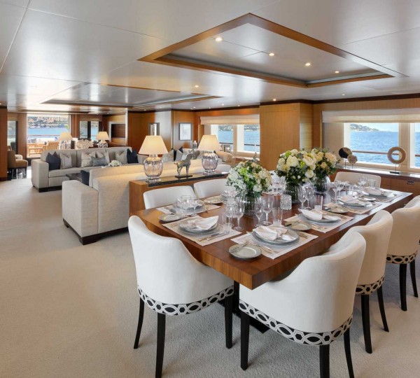 Dining In The Saloon