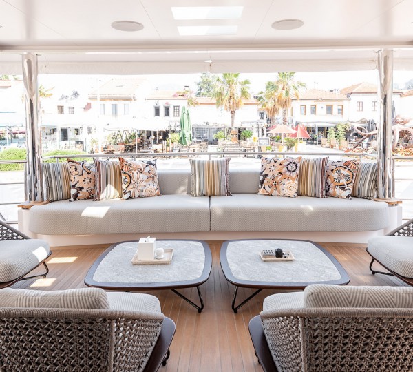 Aft Deck Seating Area