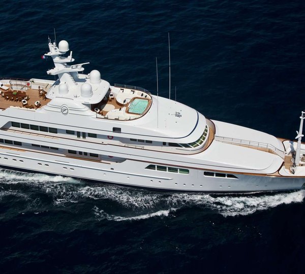 Superyacht From Above