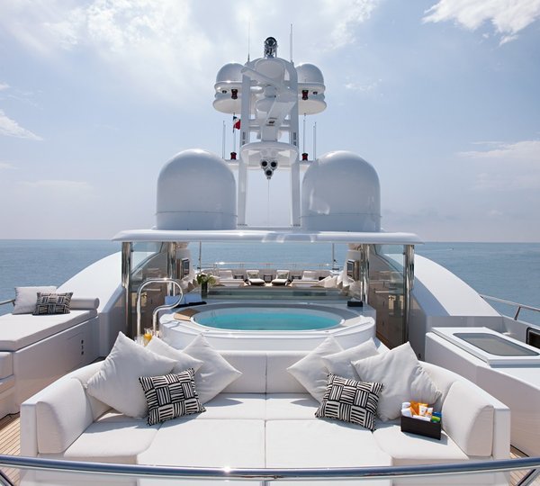 Jacuzzi On The Sun Deck