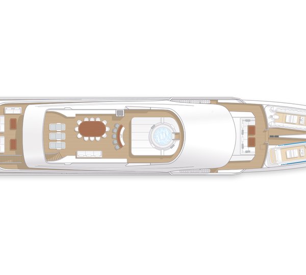 55m Yacht Sun Deck GA