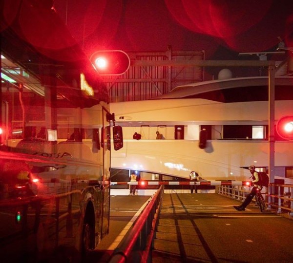 75m Feadship Motor Yacht Is Making Her Way To The North Sea For Sea TrialsPhoto Credit Feadship