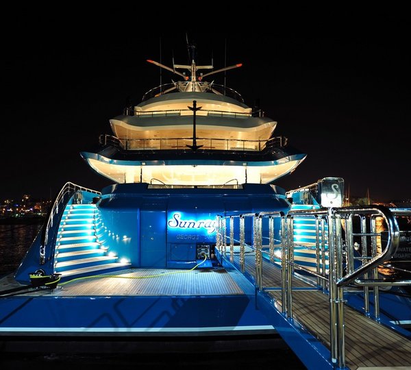 Aft View By Night