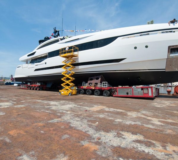 40m Culumbus Superyacht By Palumbo At Launch