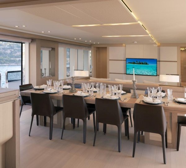 Main Dining Area In The Saloon