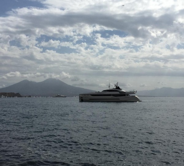 40m Palumbo Yacht With Maltese Falcon