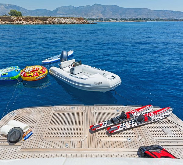 Swim Platform With Water Toys