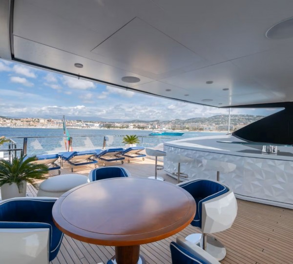 Exterior Dining Area With Sea Views
