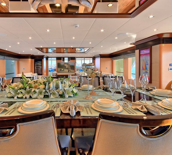 Formal Dining Area Set Up