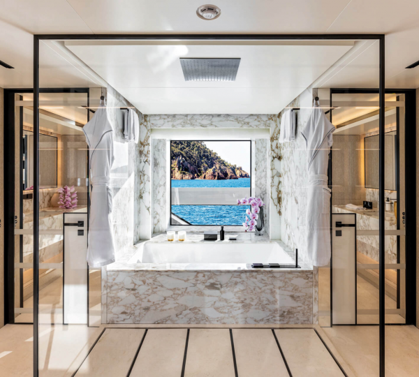 Washroom With Bath Area