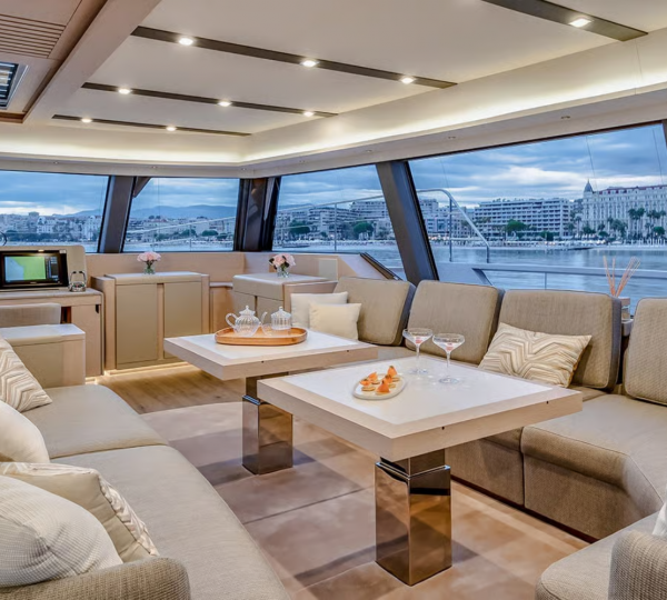 Interior Relaxation Area With Sea Views